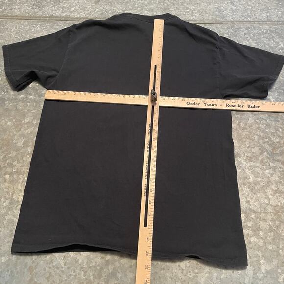 McDonalds Saweetie Crew Tee Shirt Medium Black Cotton Crewneck Logo Fast Food - Picture 6 of 8